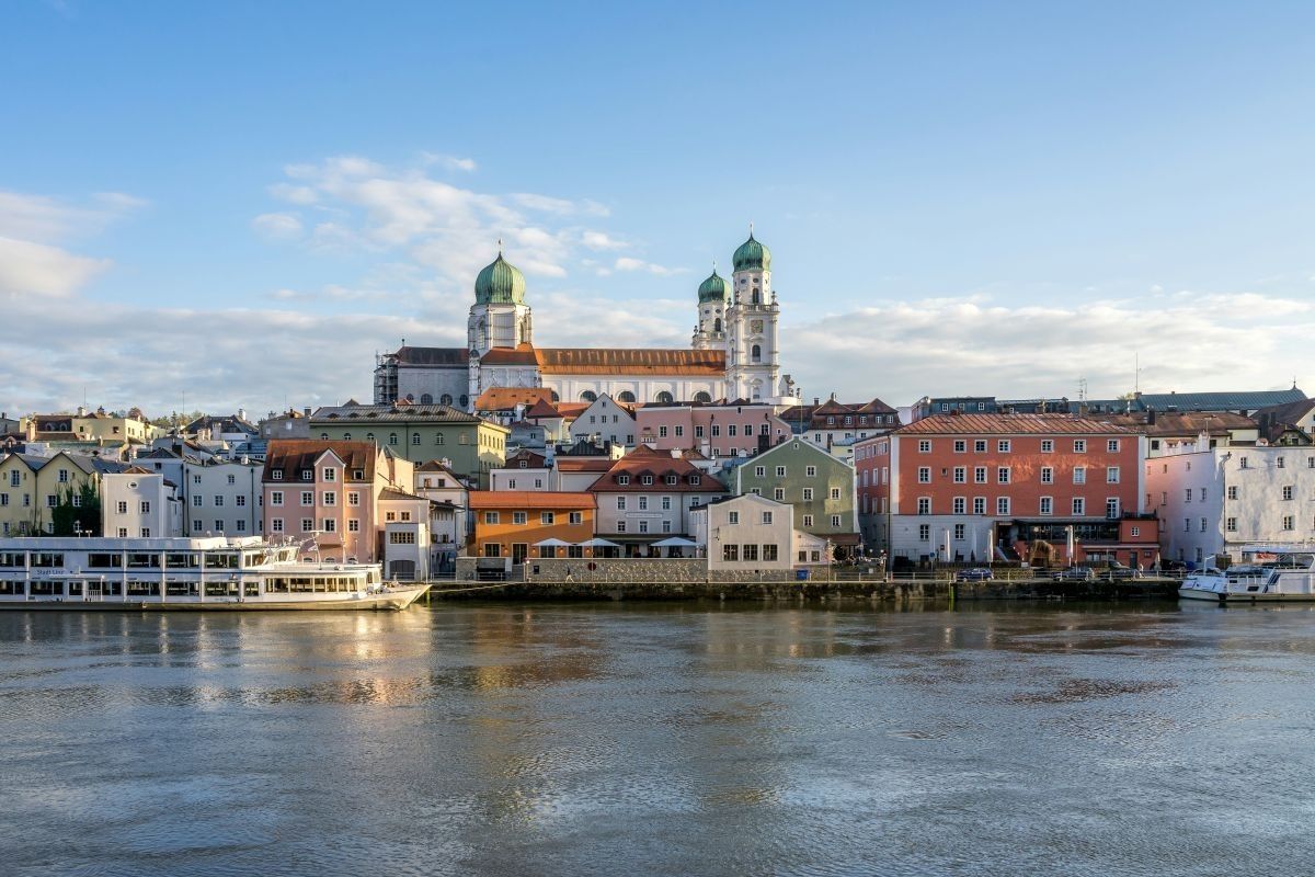 Blick auf die Altstadt von Passau